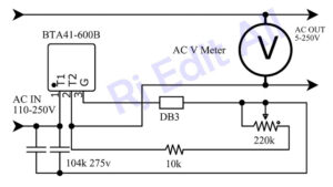 Regulador de voltagem AC  8000 watts 127/230