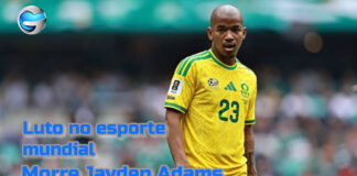 Morre Jayden Adams, que disputou a Copa do Mundo pela África do Sul teria cometido suicídio